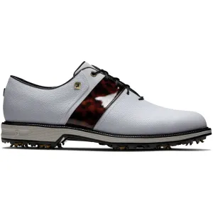 FootJoy Premiere Series Limited Edition Garrett Leight Spiked Shoes - White/Tortoise Packard