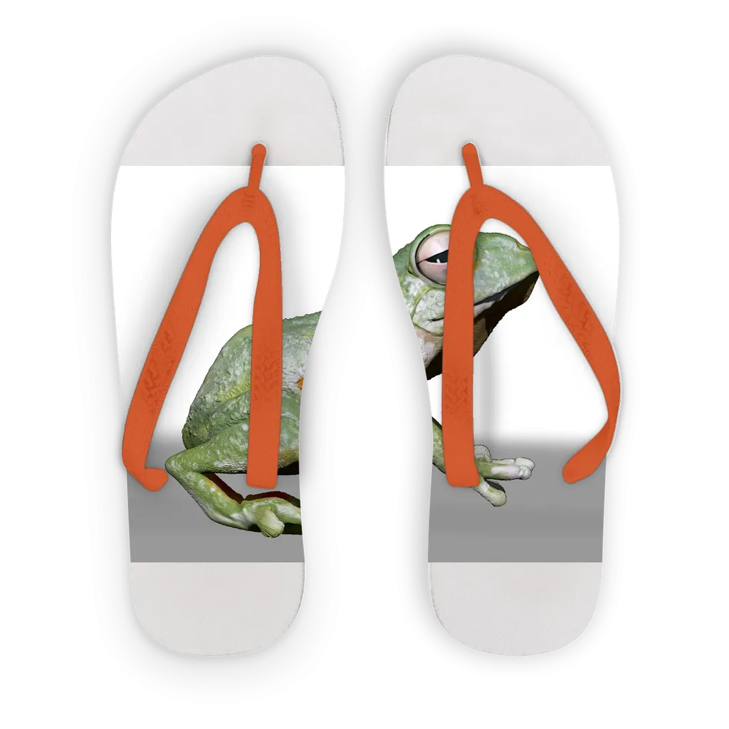 Frog Adult Flip Flops