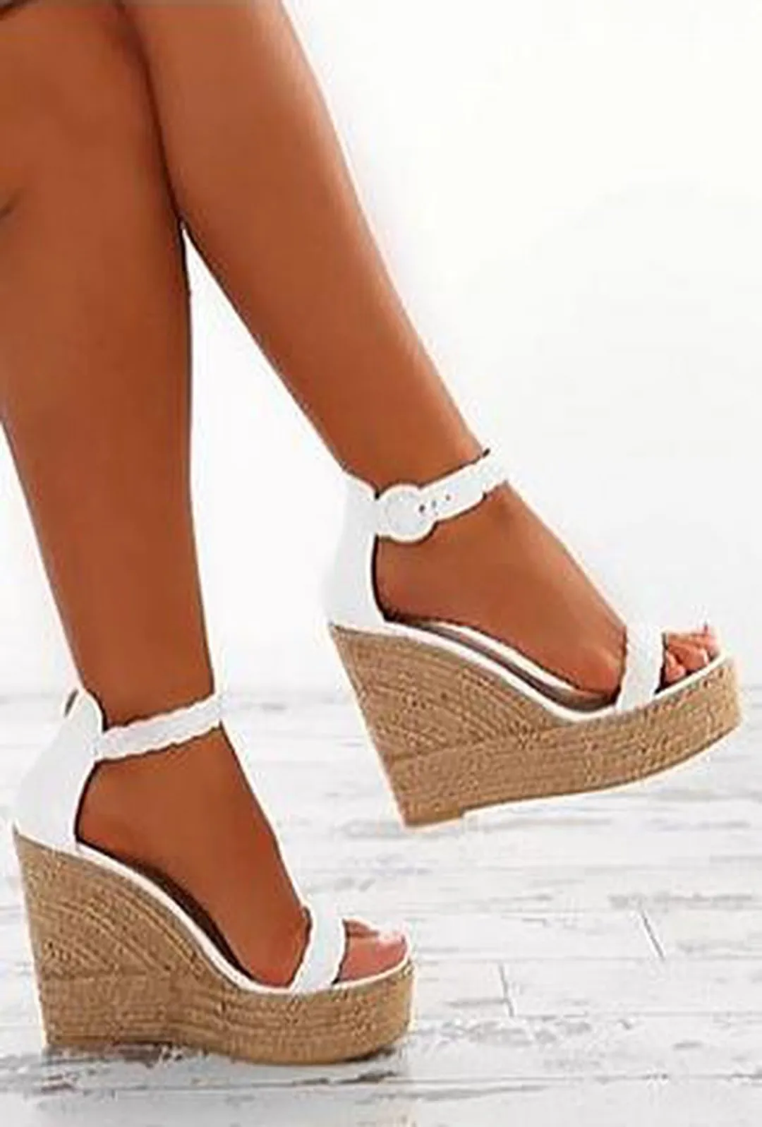 GABE - BRAIDED WEDGE SANDAL