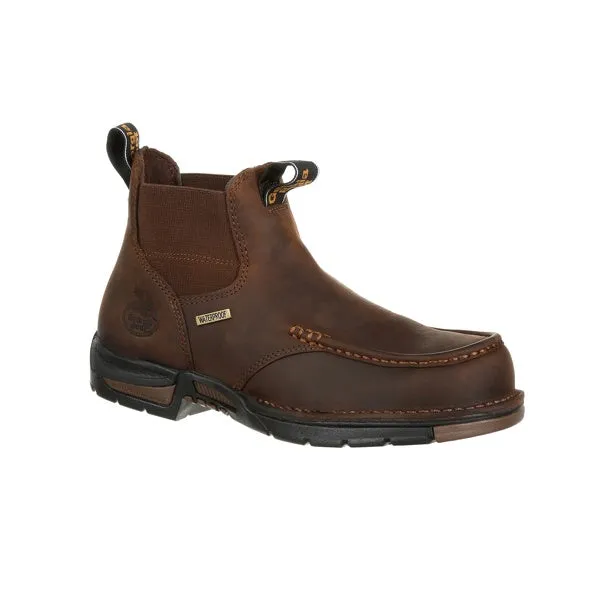 Georgia Boot Men's Athens Chelsea Waterproof Work Boots GB00156