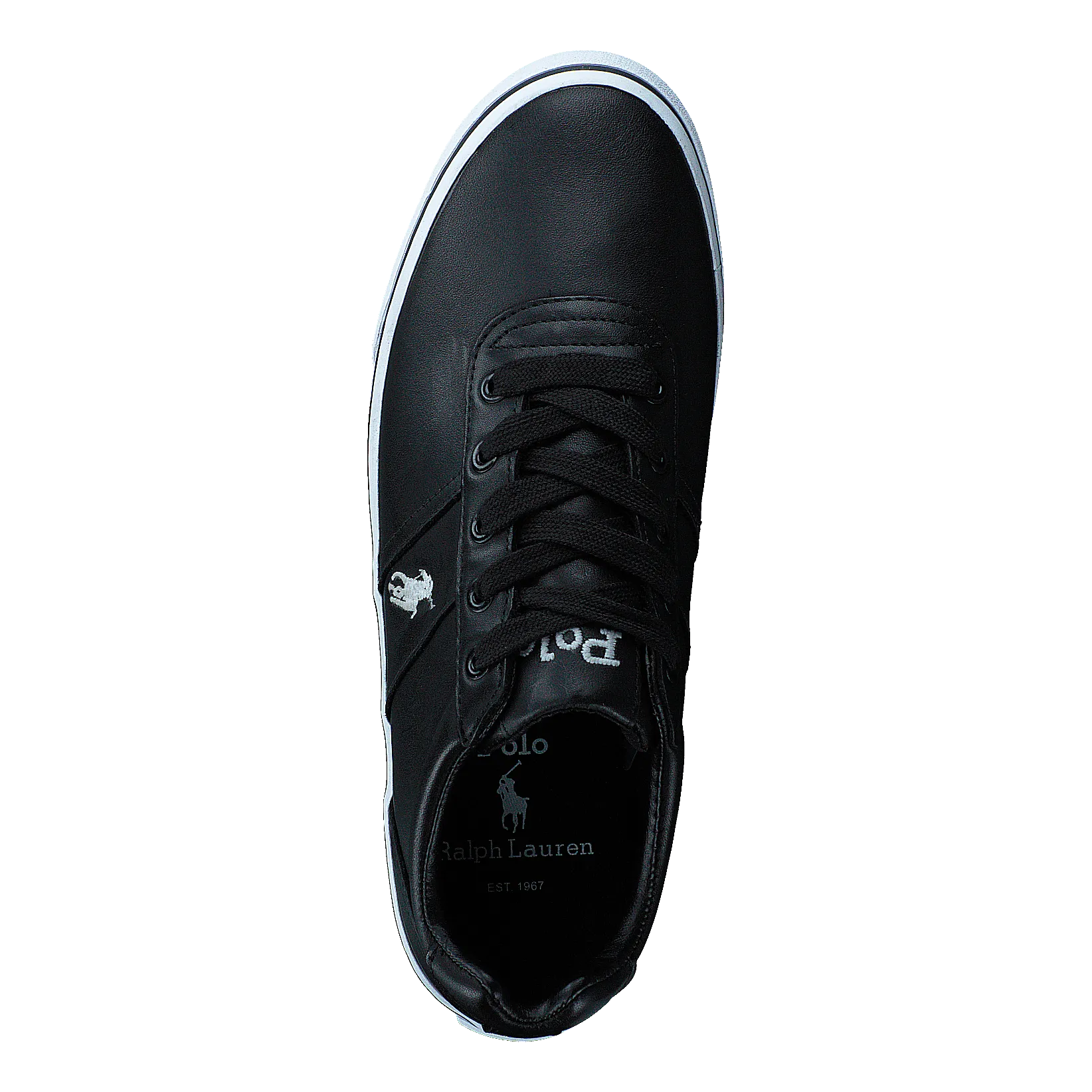 Hanford Leather Sneaker Black