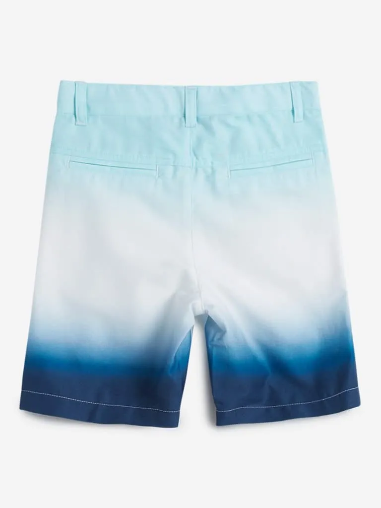 HOP Kids White Ombre Design Timon Shorts