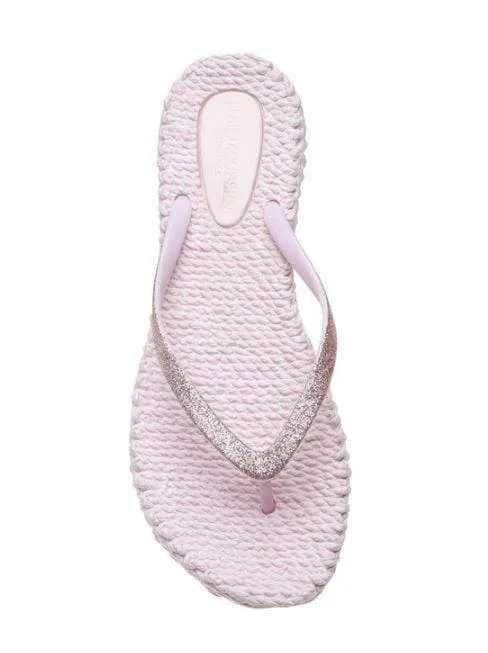 Ilse Jacobsen Flip Flops With Glitter Cheerful 01 Ballerina