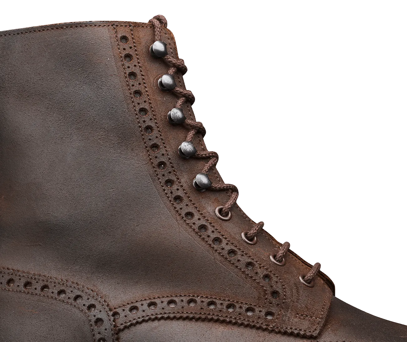 Islay Dark Brown Rough-Out Suede