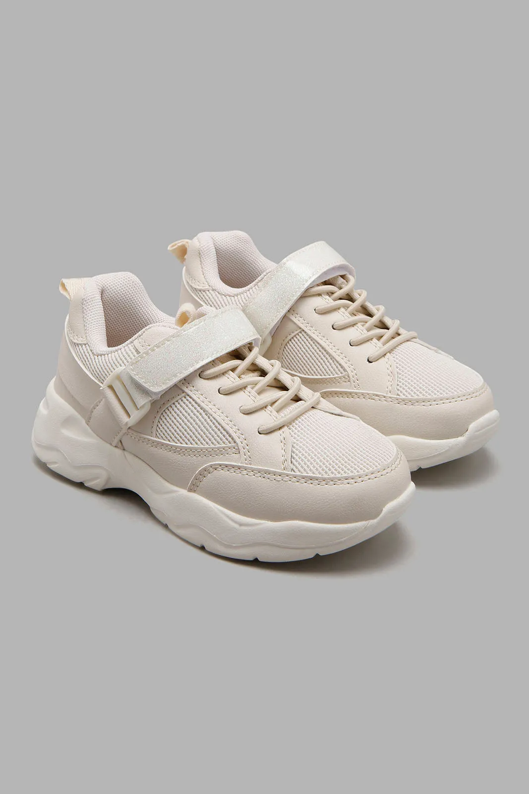 Ivory Chunky Sneakers