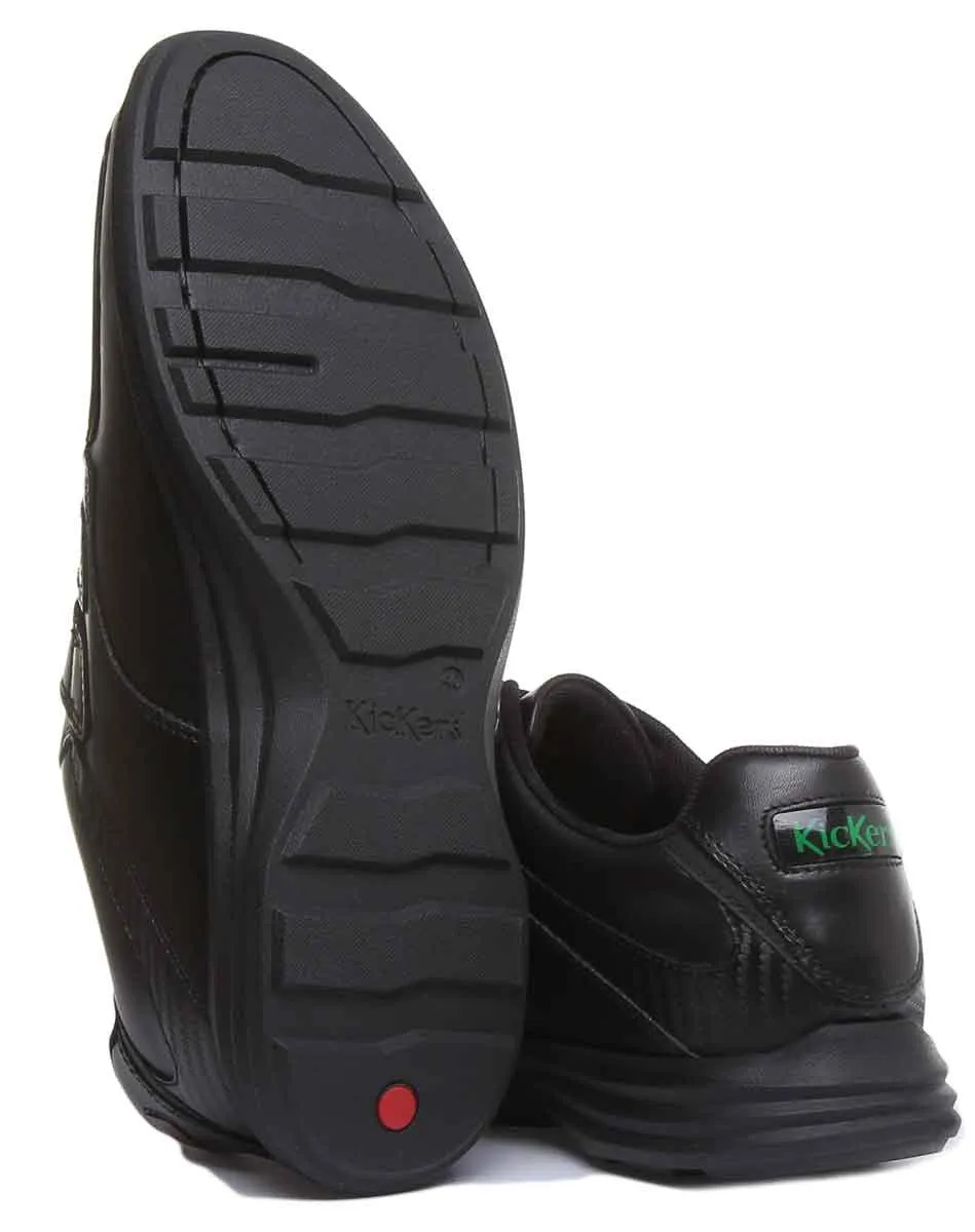 Kickers Reasan Velcro Strap In Black in Adults UK Size 6.5 - 12