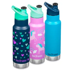 Klean Kanteen Insulated Kid Classic Bottle w Sport Cap (355ml)