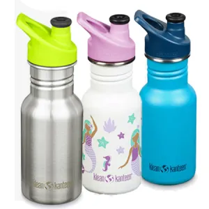 Klean Kanteen Kid Classic S/S Bottle w Sport Cap 12oz (355ml)