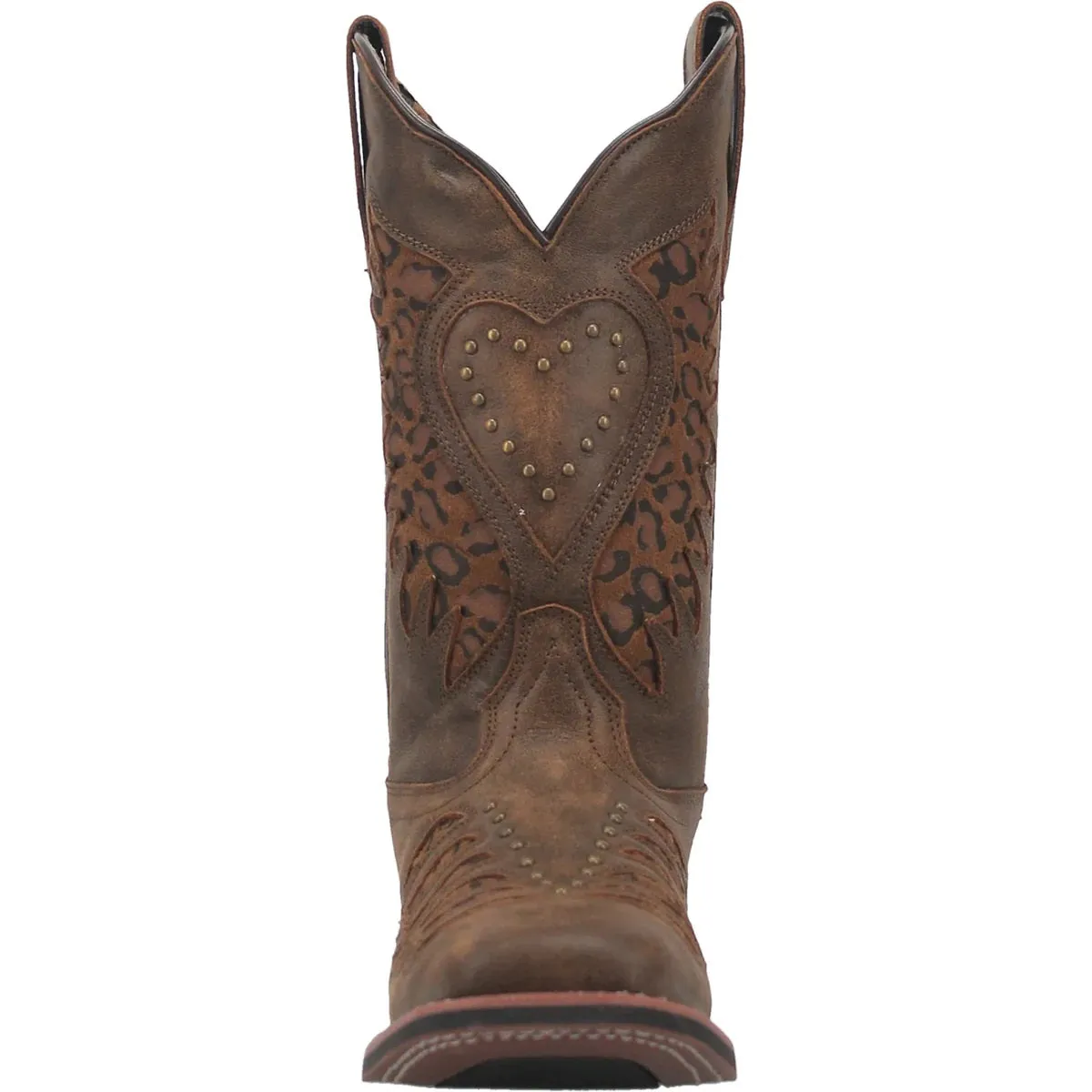 'Laredo' Women's 11" Emmylou Western Square Toe - Brown