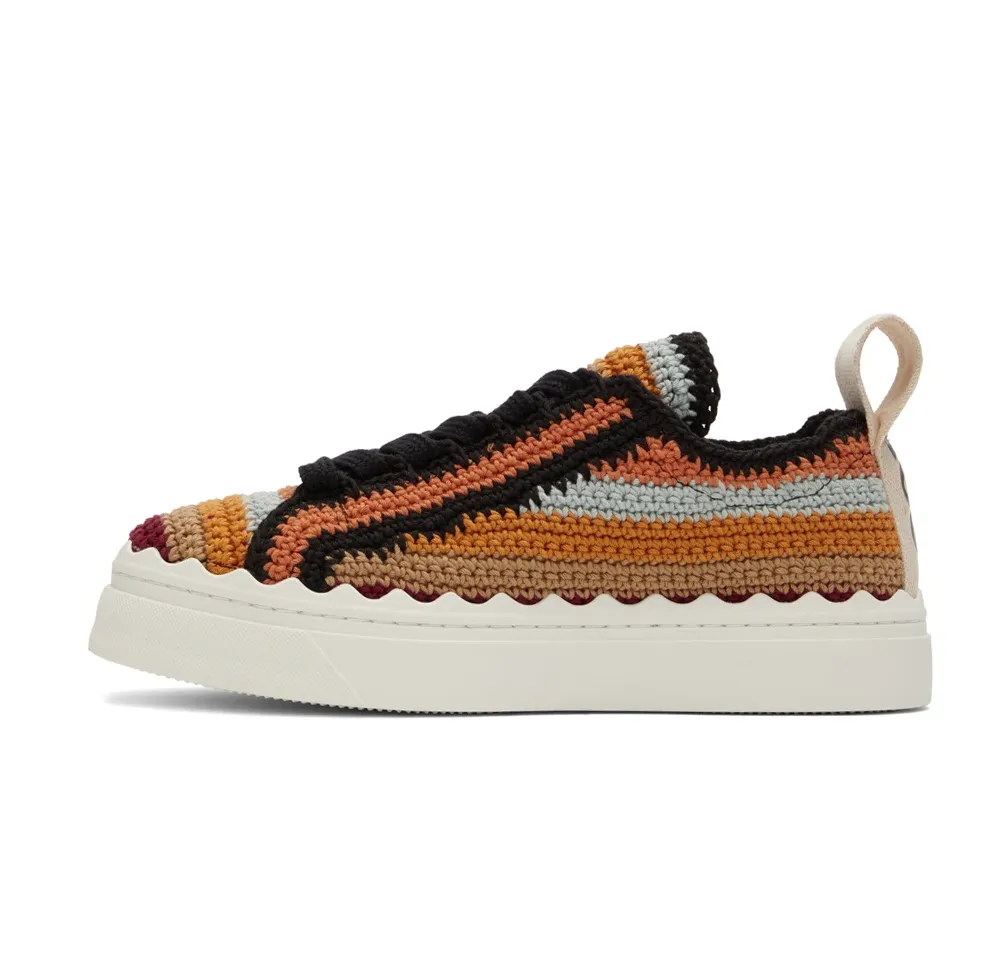 Lauren Crochet Sneakers, Multi