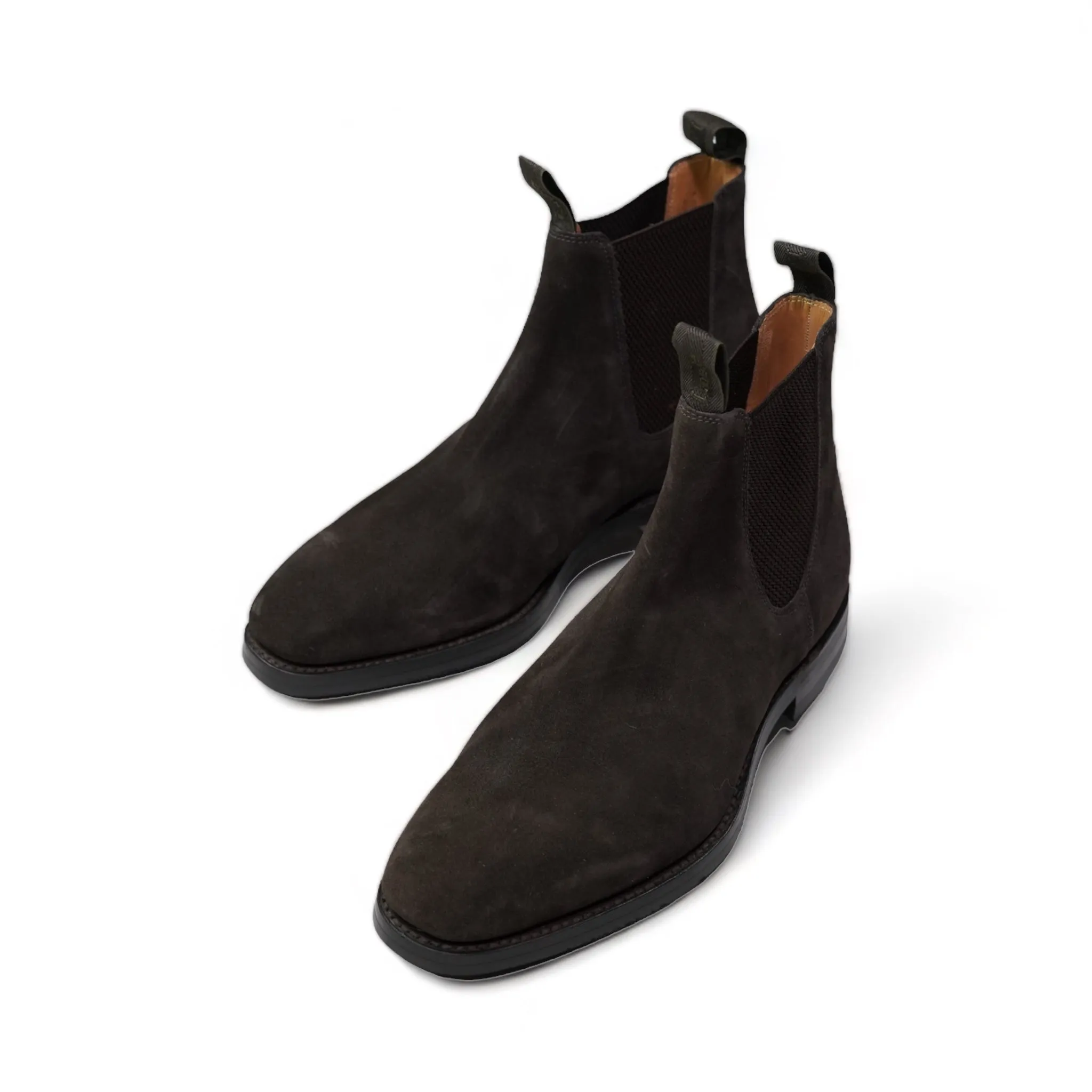 Loake - Brown Chatsworth Suede Chelsea Boot UK 9 / EU 43