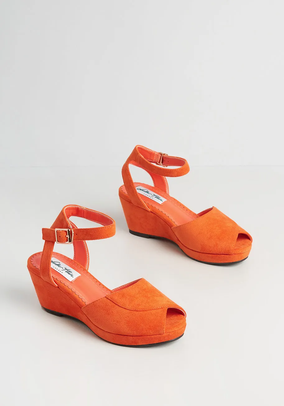 Lulu Hun x Collectif Striking Summer Nights Wedge