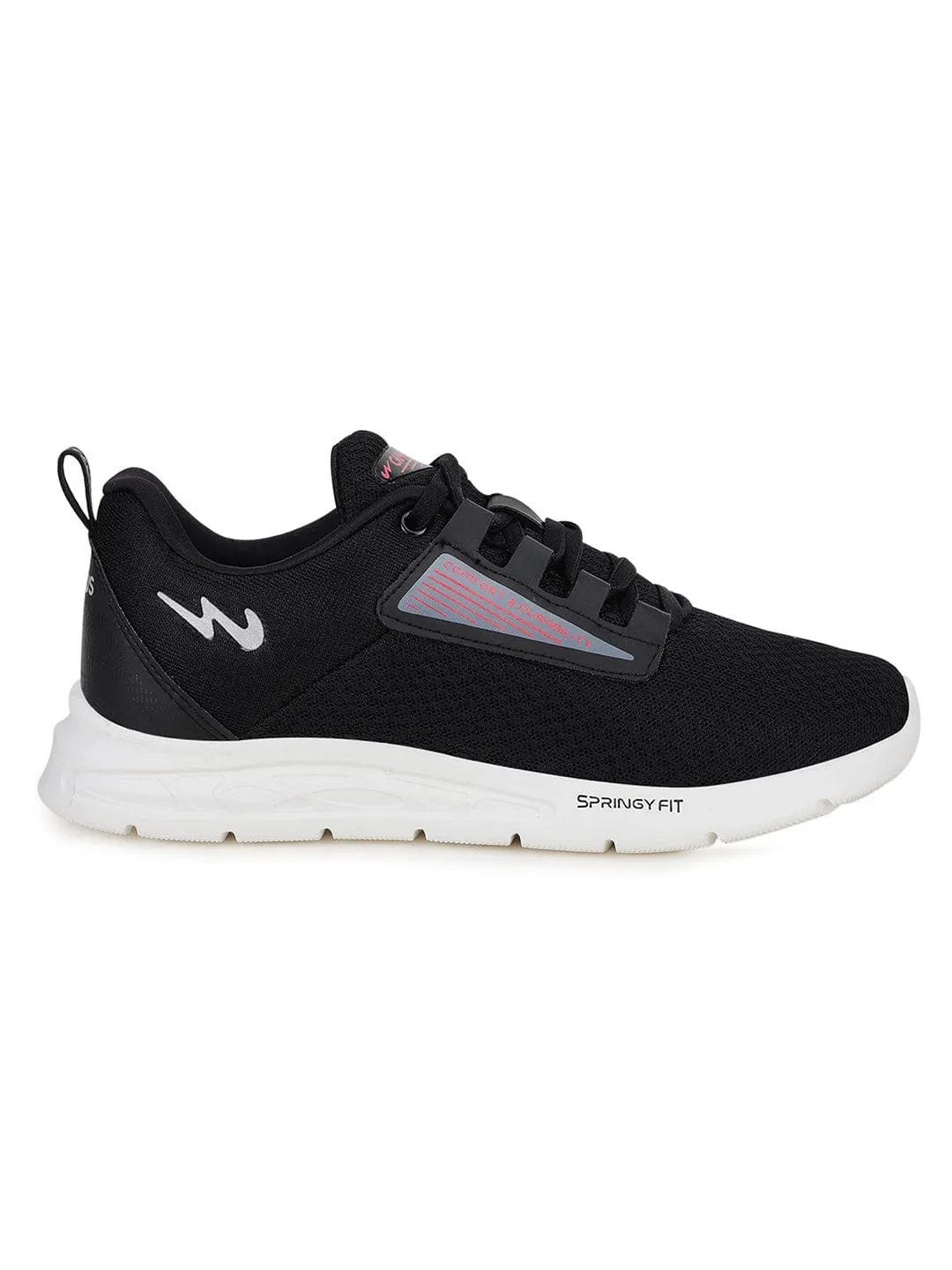 LYRA Black Women's Running Shoes