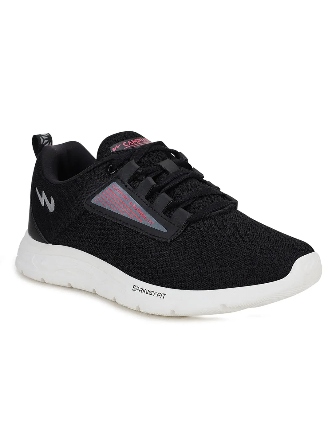 LYRA Black Women's Running Shoes