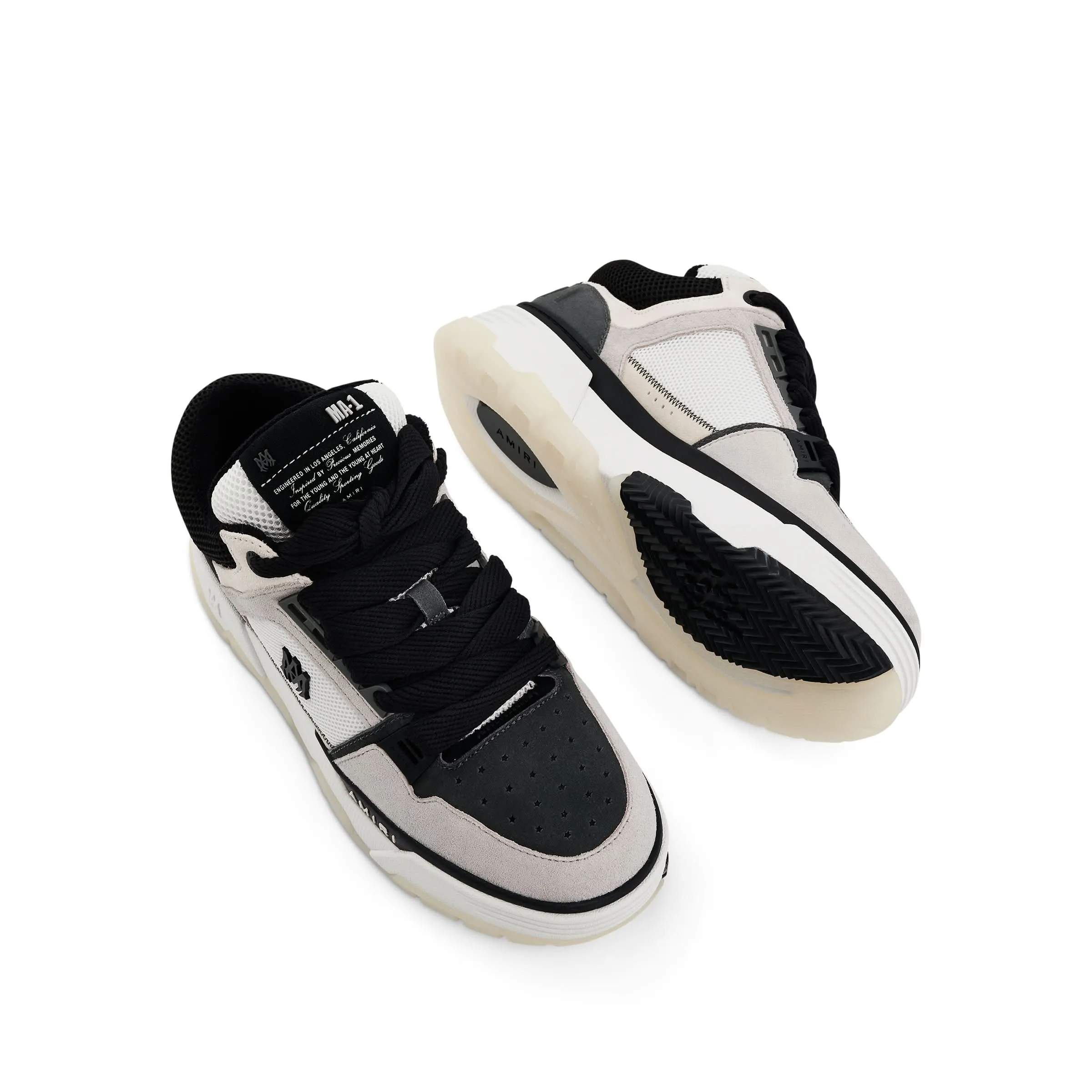 MA-1 Sneaker in Black/Grey