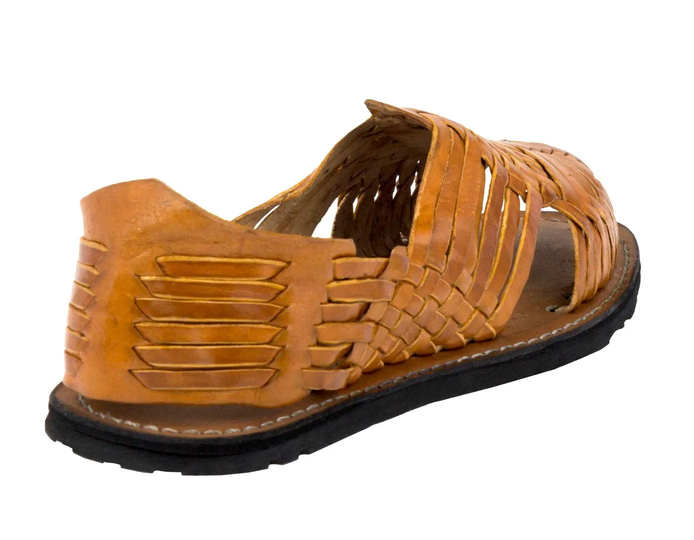 Men's Pachuco Chedron All Real Leather Mexican Huaraches Open Toe