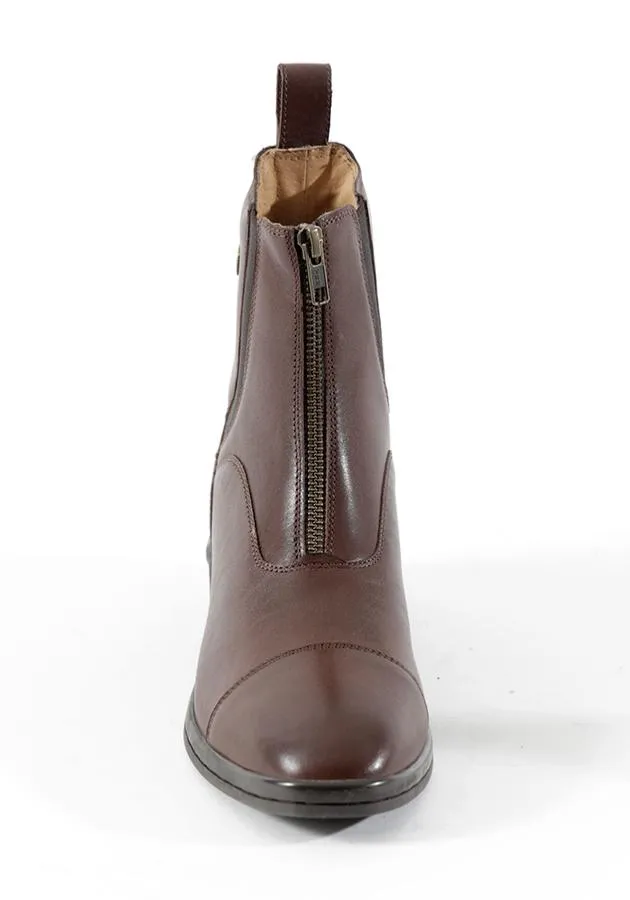 Men's Premier Equine Balmoral Leather Paddock / Riding Boots  - brown