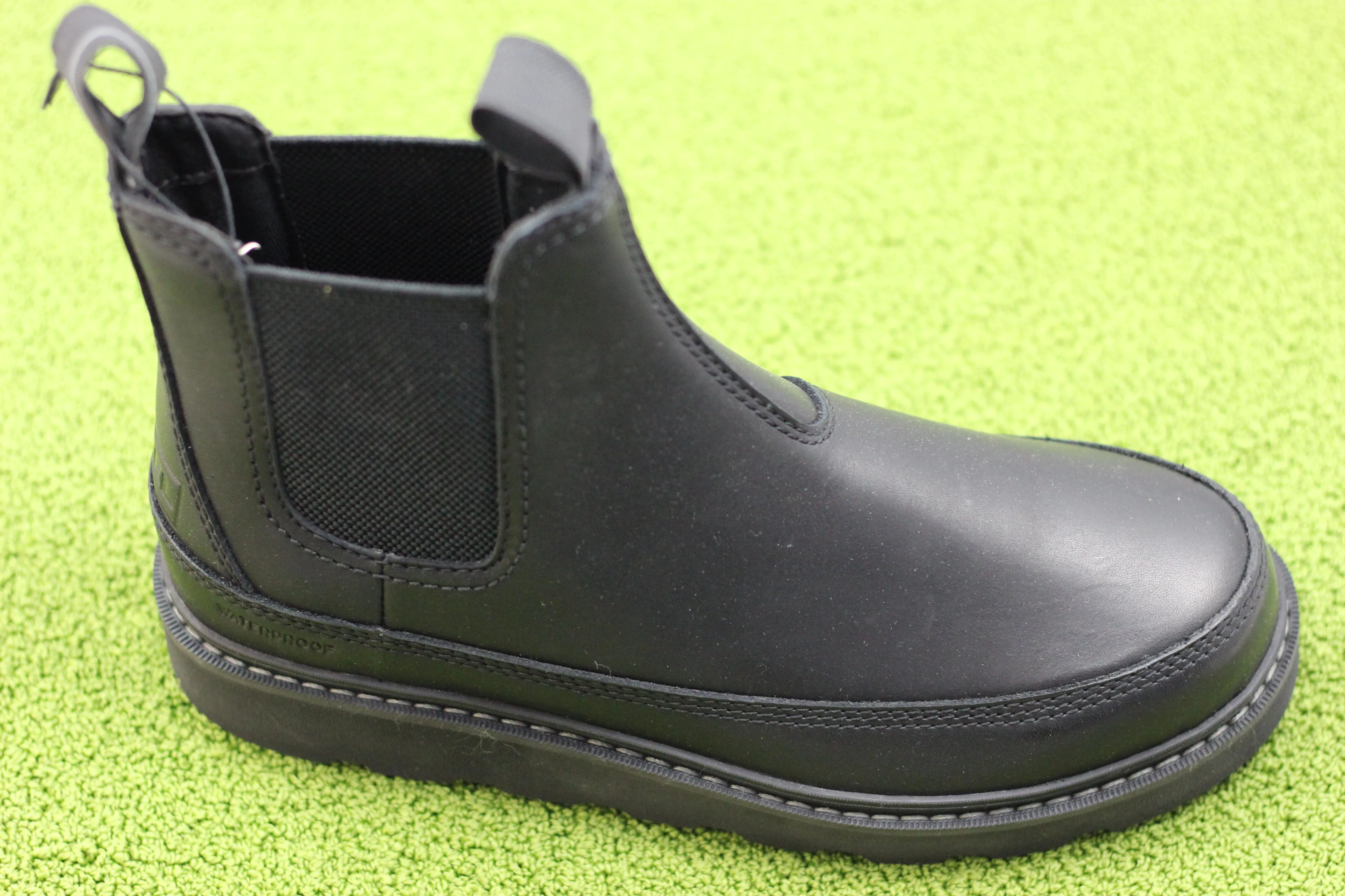 Mens Slabtown Chelsea Boot - Black Leather