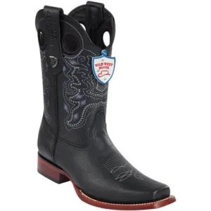 Men's Wild West Genuine Leather Rodeo Toe Boot 28182705