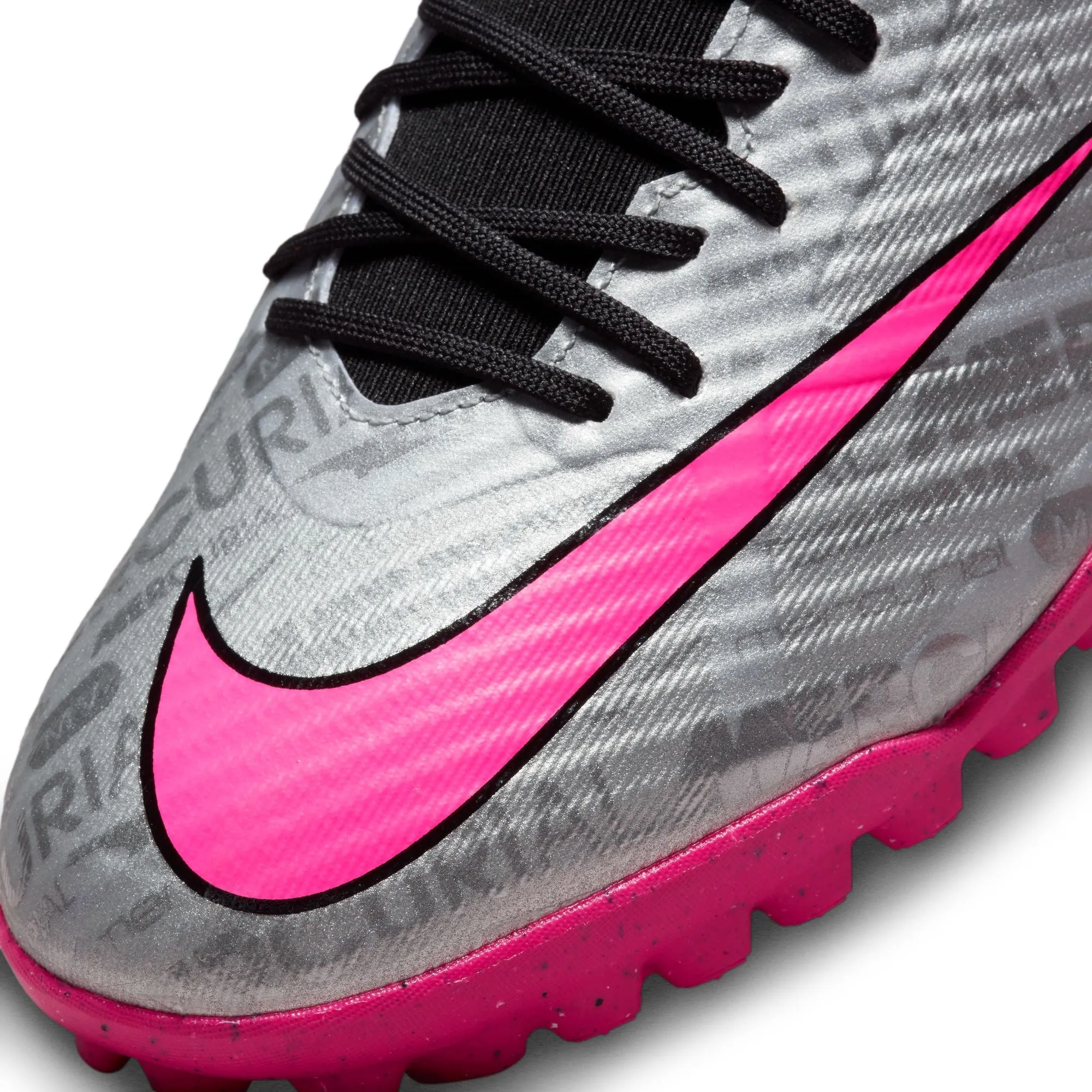 Mercurial Superfly 9 Academy XXV TF [Metallic Silver/Hyper Pink]