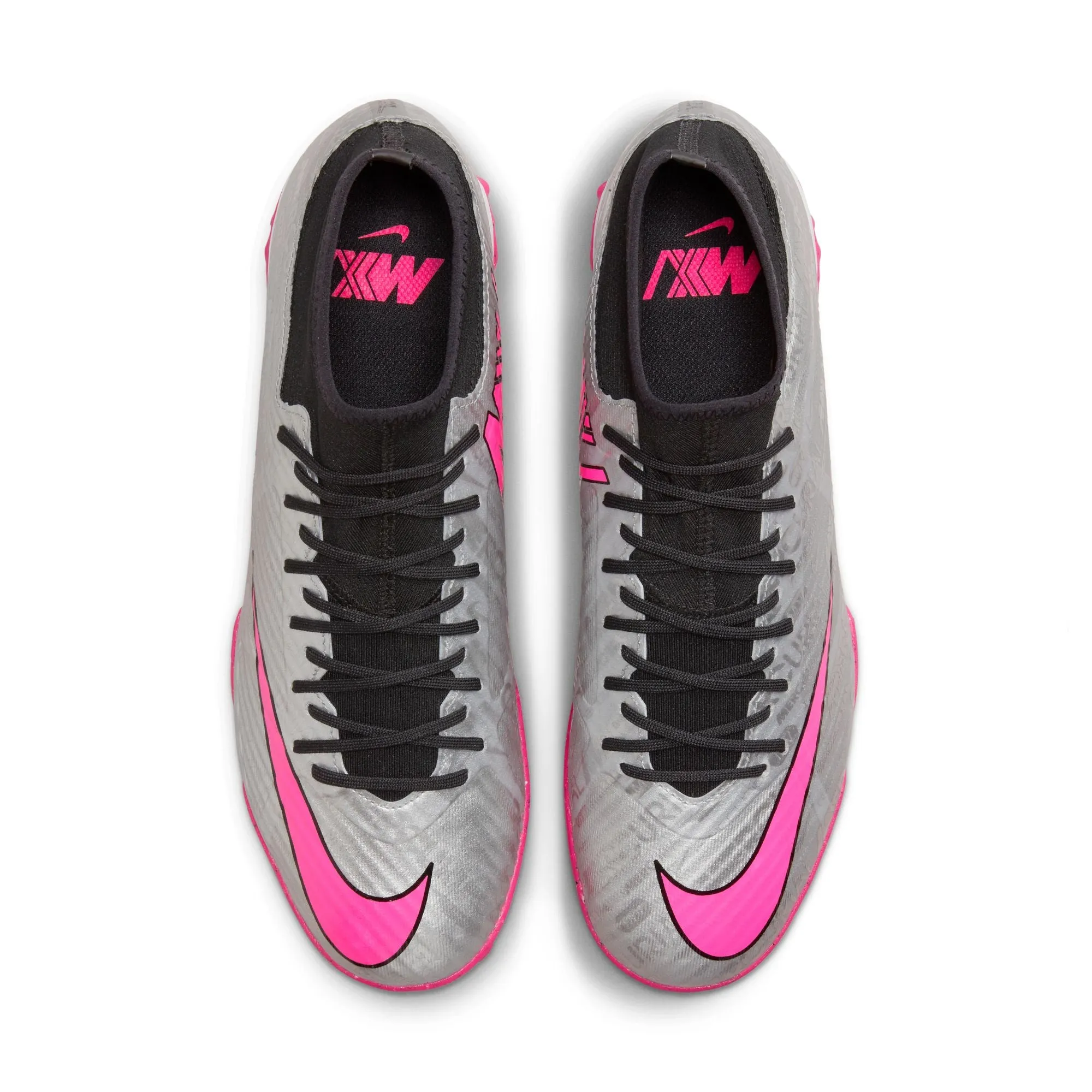 Mercurial Superfly 9 Academy XXV TF [Metallic Silver/Hyper Pink]