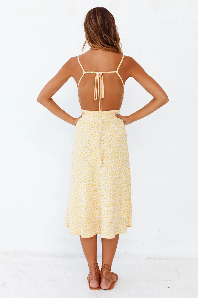 Midsummer Madness Midi Dress