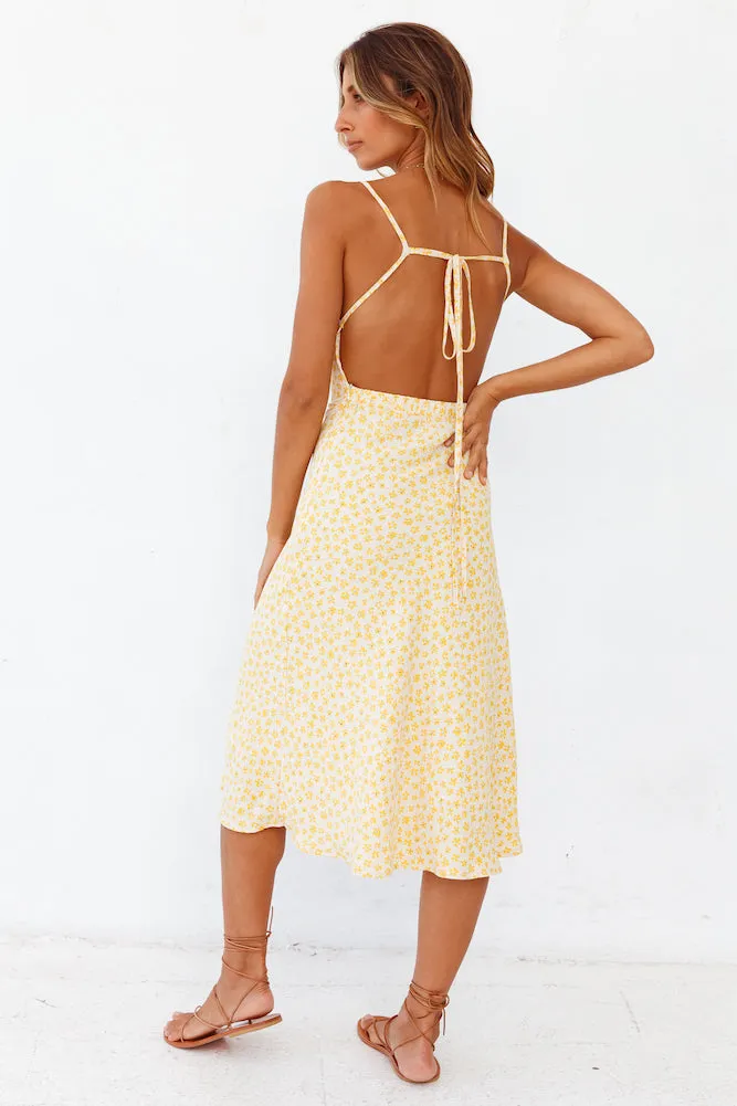 Midsummer Madness Midi Dress