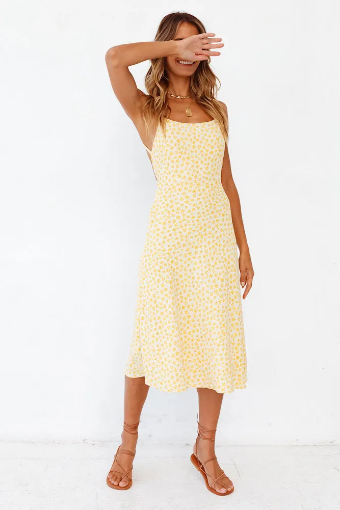 Midsummer Madness Midi Dress