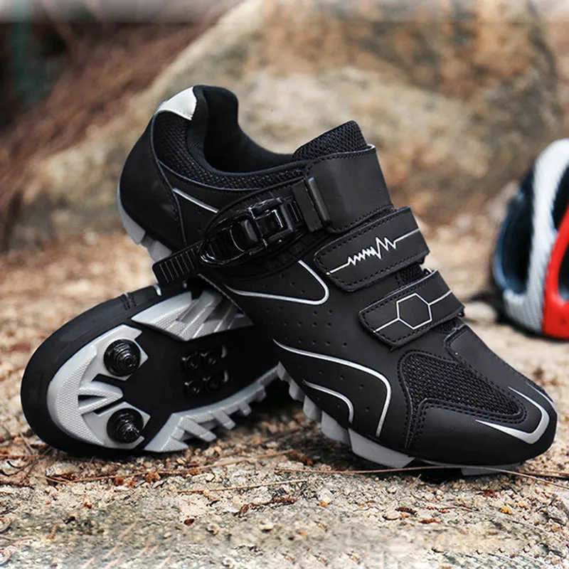 Mountain Bike Shoes Mens Cycling Shoes Compatible with SPD System Pedal for Indoor and Outdoor Mountain Road Biking Riding