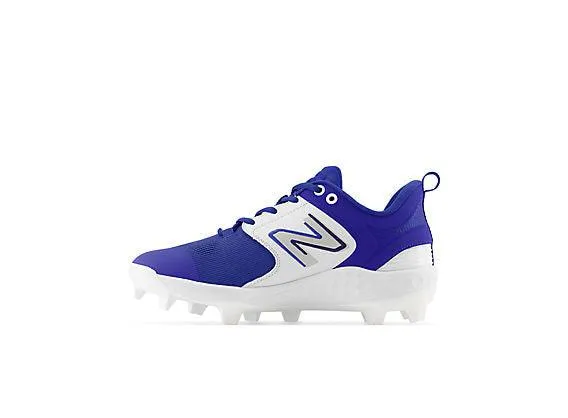 New Balance Men's Fresh Foam 3000 V6 Molded Baseball Cleats - Royal Blue with White - PL3000B6