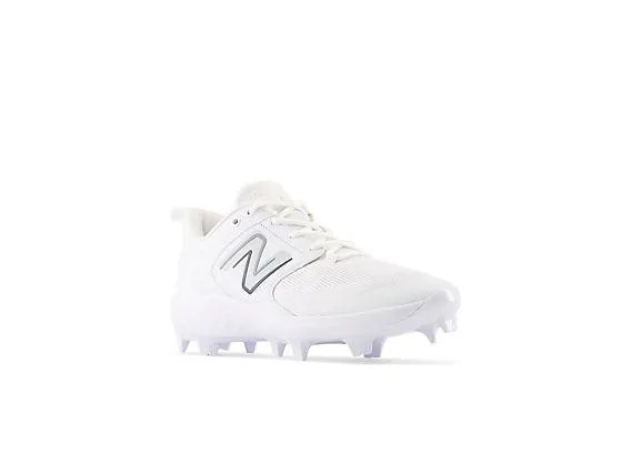 New Balance Men's Fresh Foam 3000 V6 Molded Baseball Cleats - White - PL3000W6