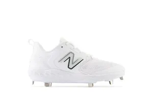 New Balance Men's Fresh Foam X 3000 V6 Metal Baseball Cleats - White - L3000TW6