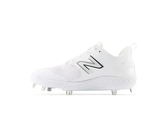 New Balance Men's Fresh Foam X 3000 V6 Metal Baseball Cleats - White - L3000TW6