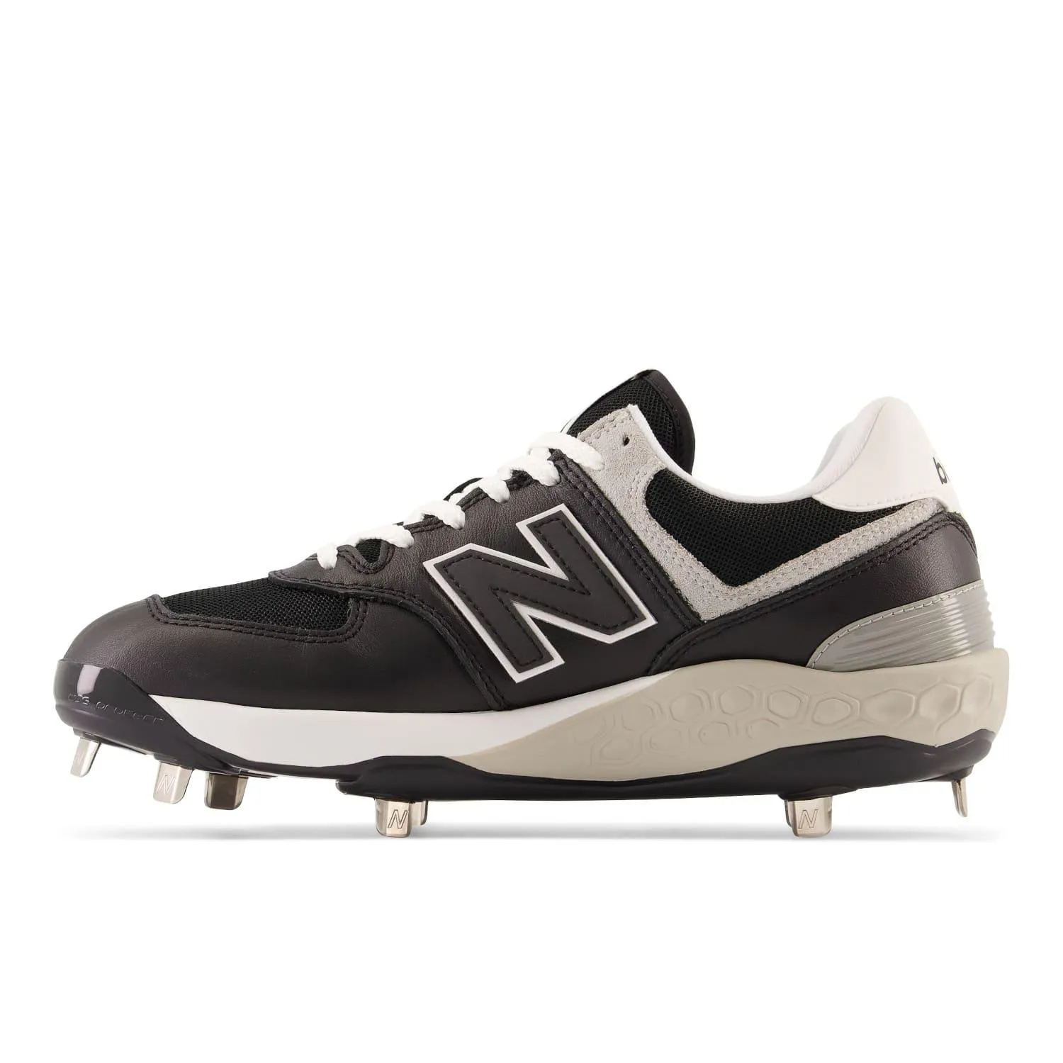 New Balance Men's Fresh Foam X 574 Lux Metal Baseball Cleats - L574BK1