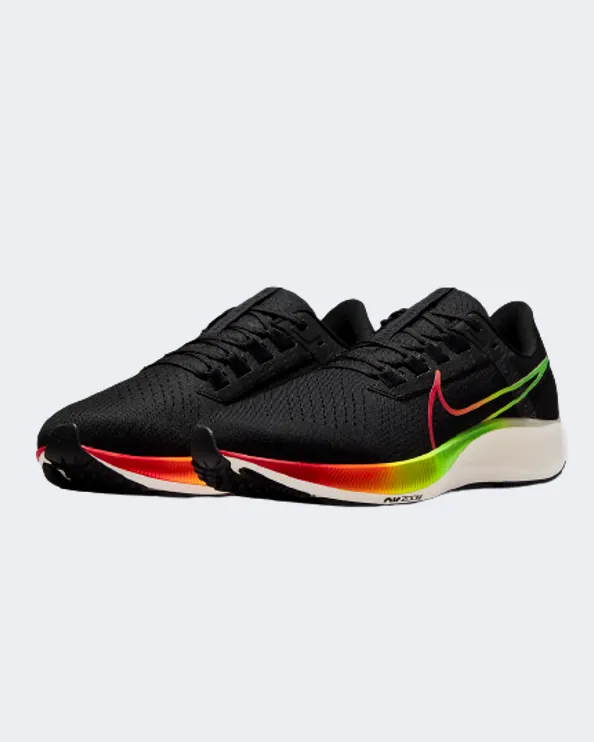 Nike Air Zoom Pegasus 38 Men Running Shoes Black Volt