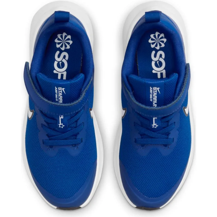 Nike Game Royal/White Star Runner 3 Children’s Sneaker