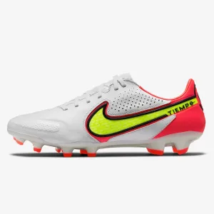 Nike Legend 9 Pro FG - White-Volt-Crimson