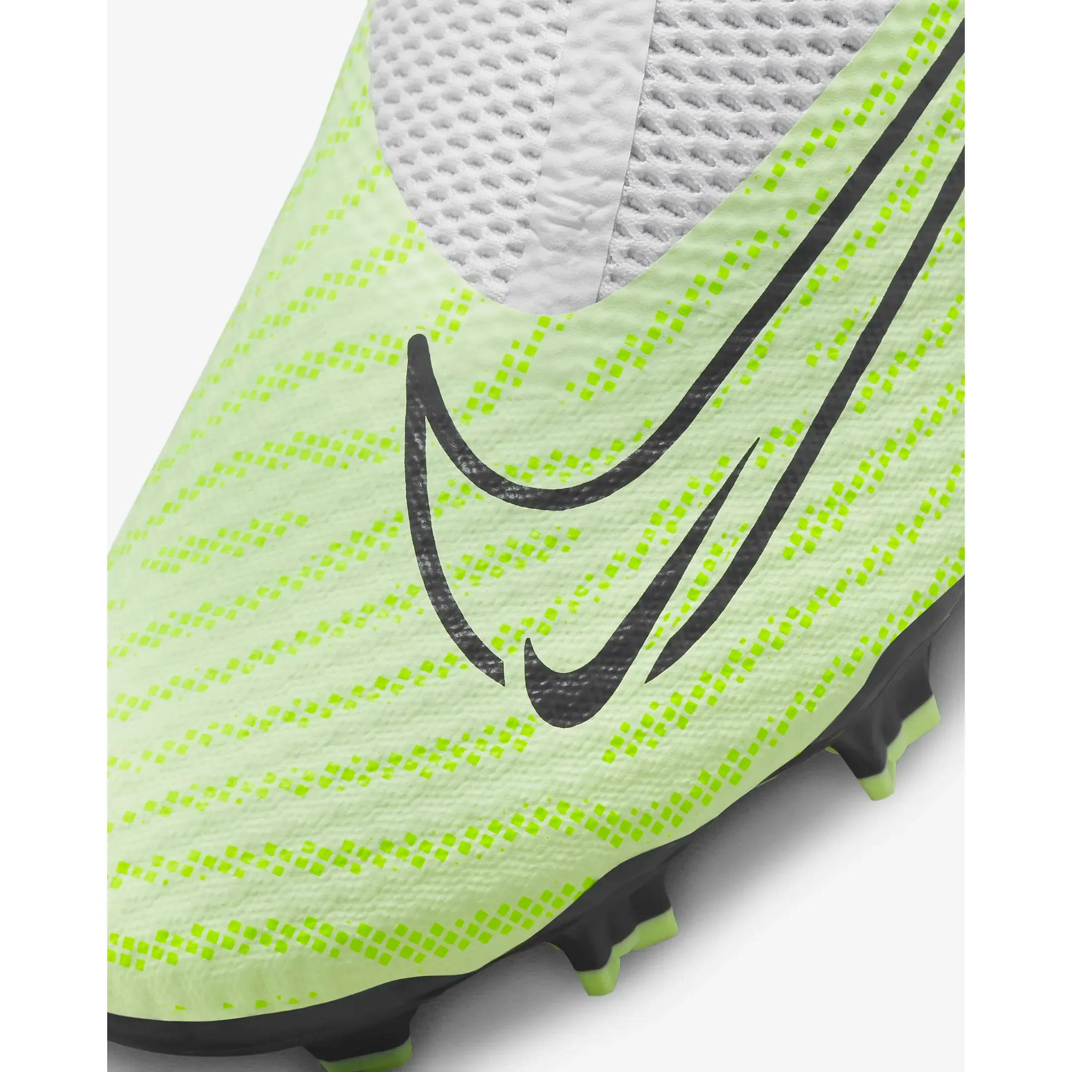 Nike Men's Phantom GX Academy Dynamic Fit MG Cleats - Barely Volt / Barely Grape / Gridiron