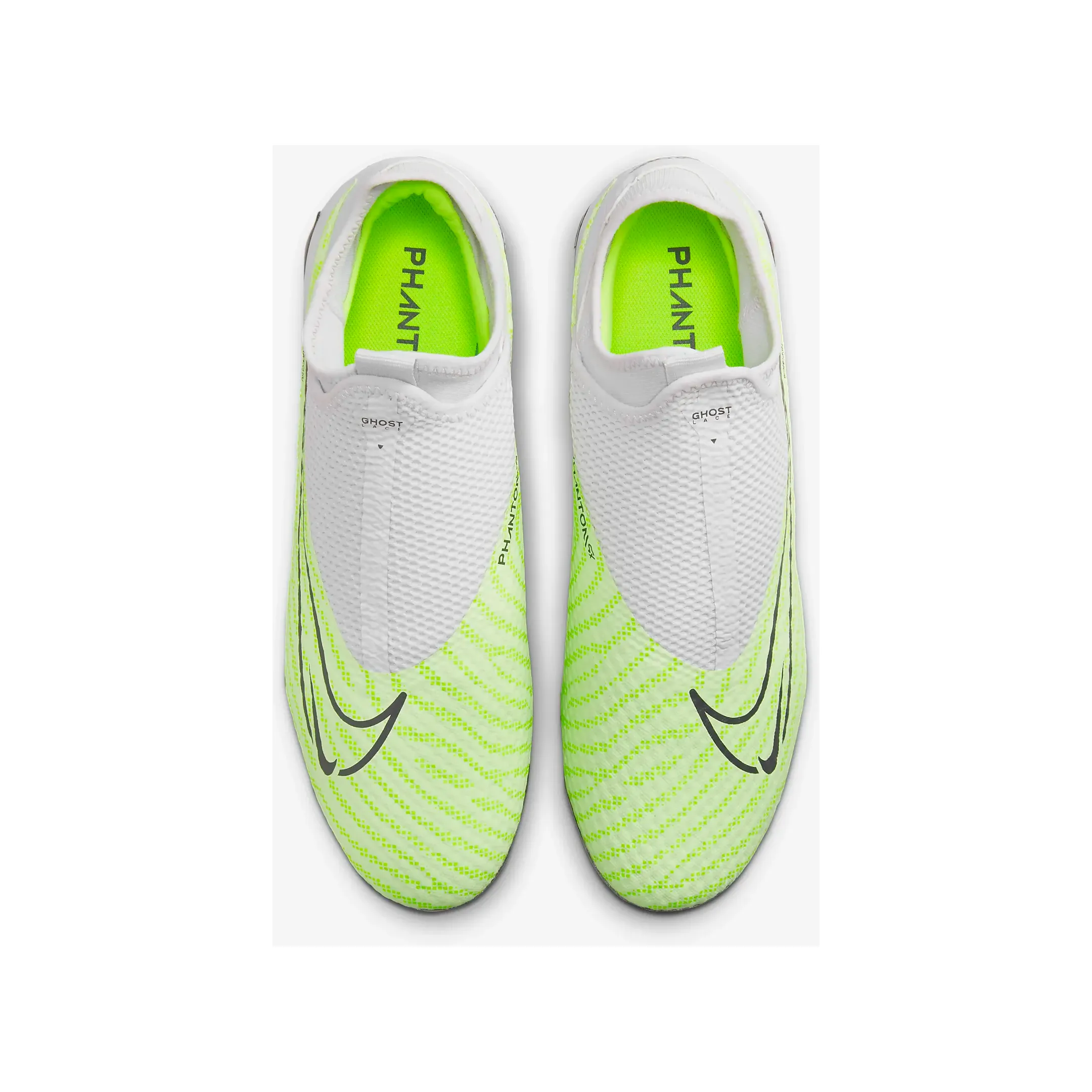 Nike Men's Phantom GX Academy Dynamic Fit MG Cleats - Barely Volt / Barely Grape / Gridiron