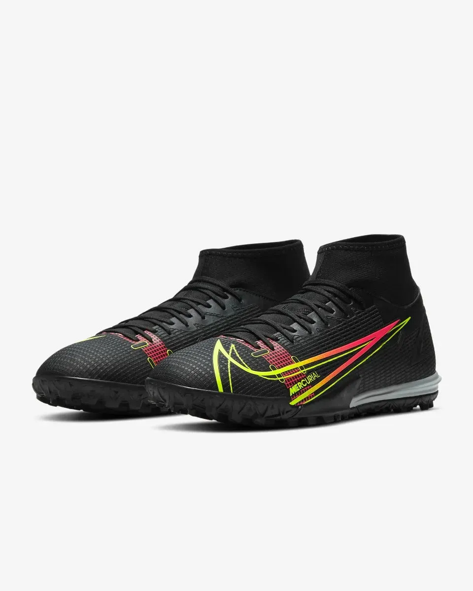 Nike Mercurial Superfly 8 Academy TF - Black-Volt-Crimson