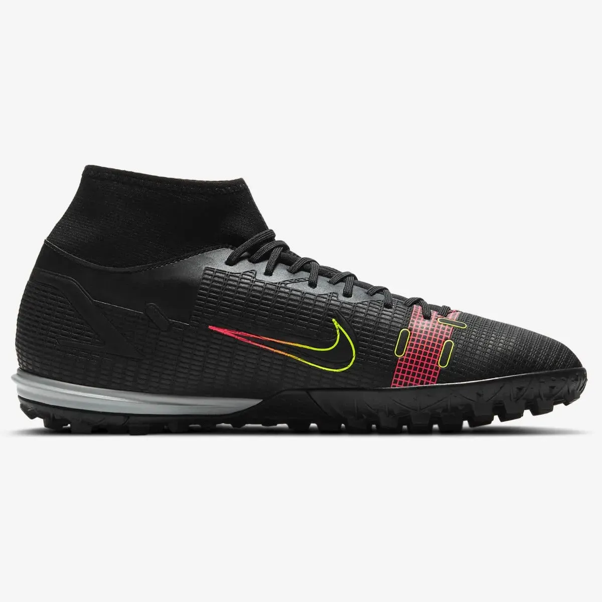 Nike Mercurial Superfly 8 Academy TF - Black-Volt-Crimson