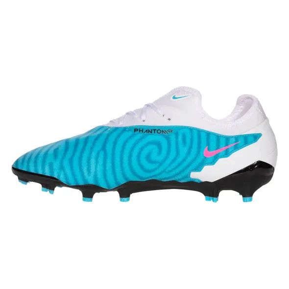 Nike Phantom GX Pro FG-BLACK/SUMMIT WHITE-BALTIC BLUE/PINK BLAST-WHITE-LASER BLUE