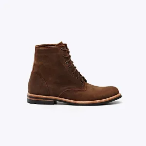 Nisolo Waxed Brown Andres All Weather Boot