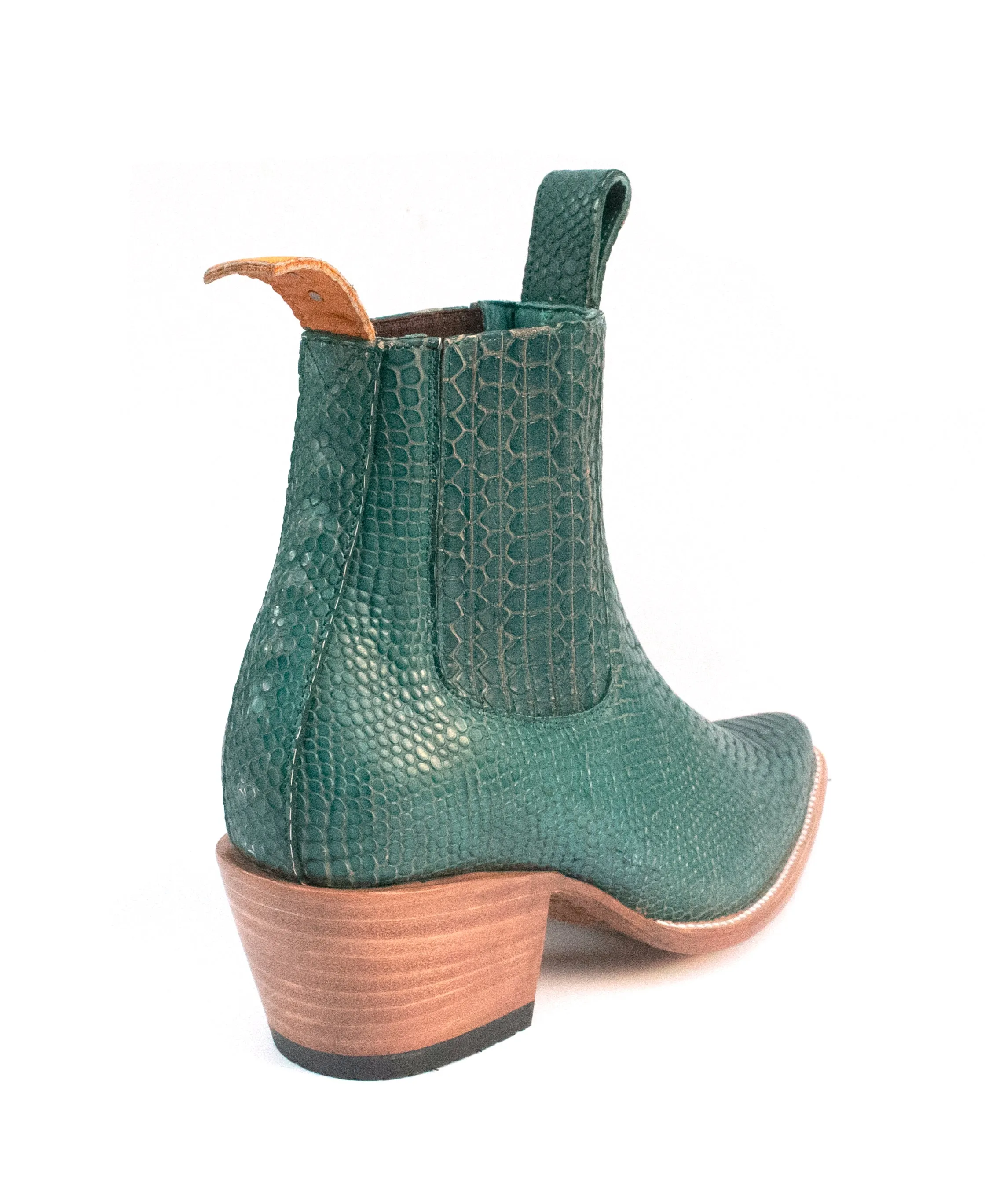 No.1001 FREEWAY chelsea boot teal twister WOMEN'S