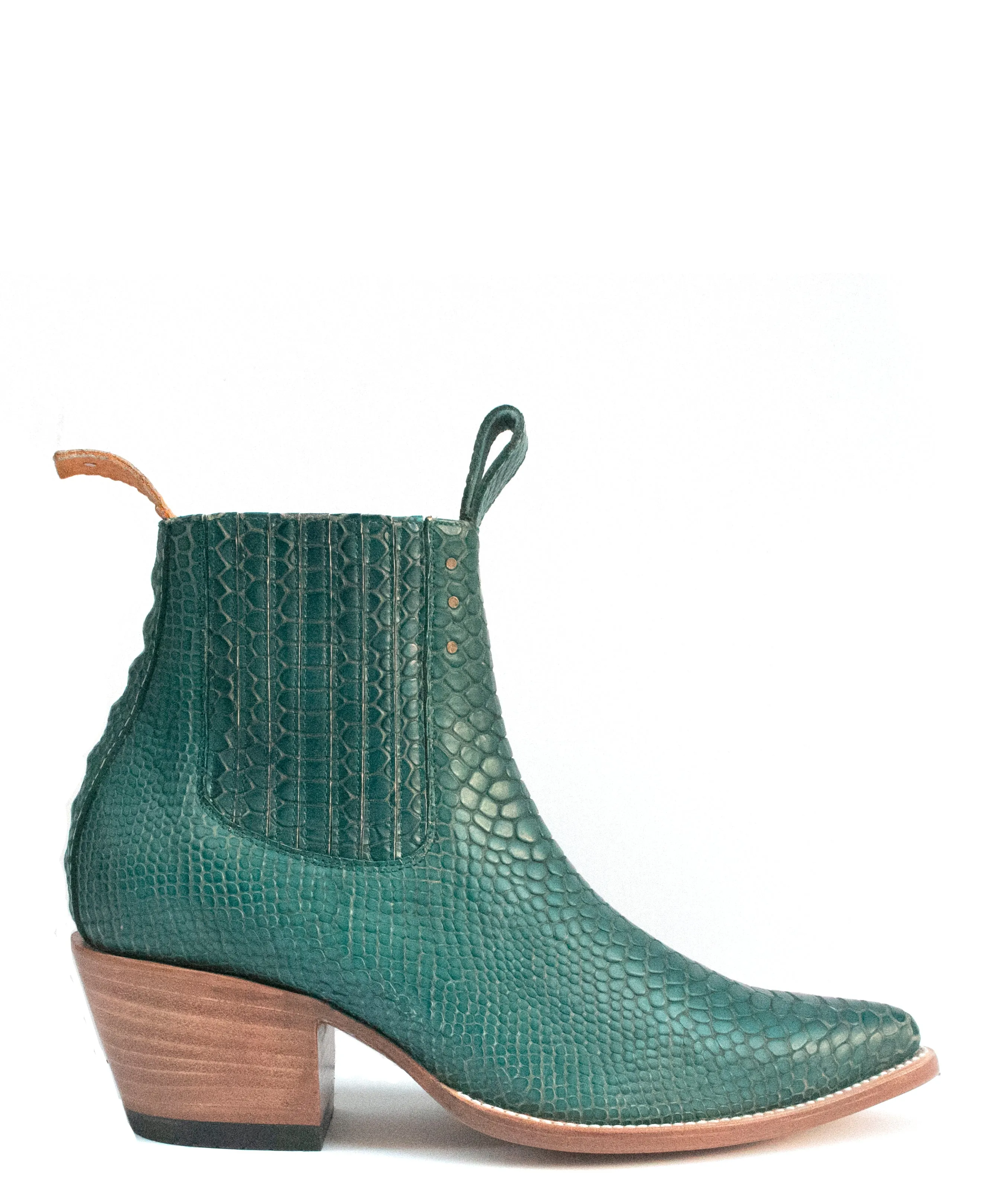 No.1001 FREEWAY chelsea boot teal twister WOMEN'S