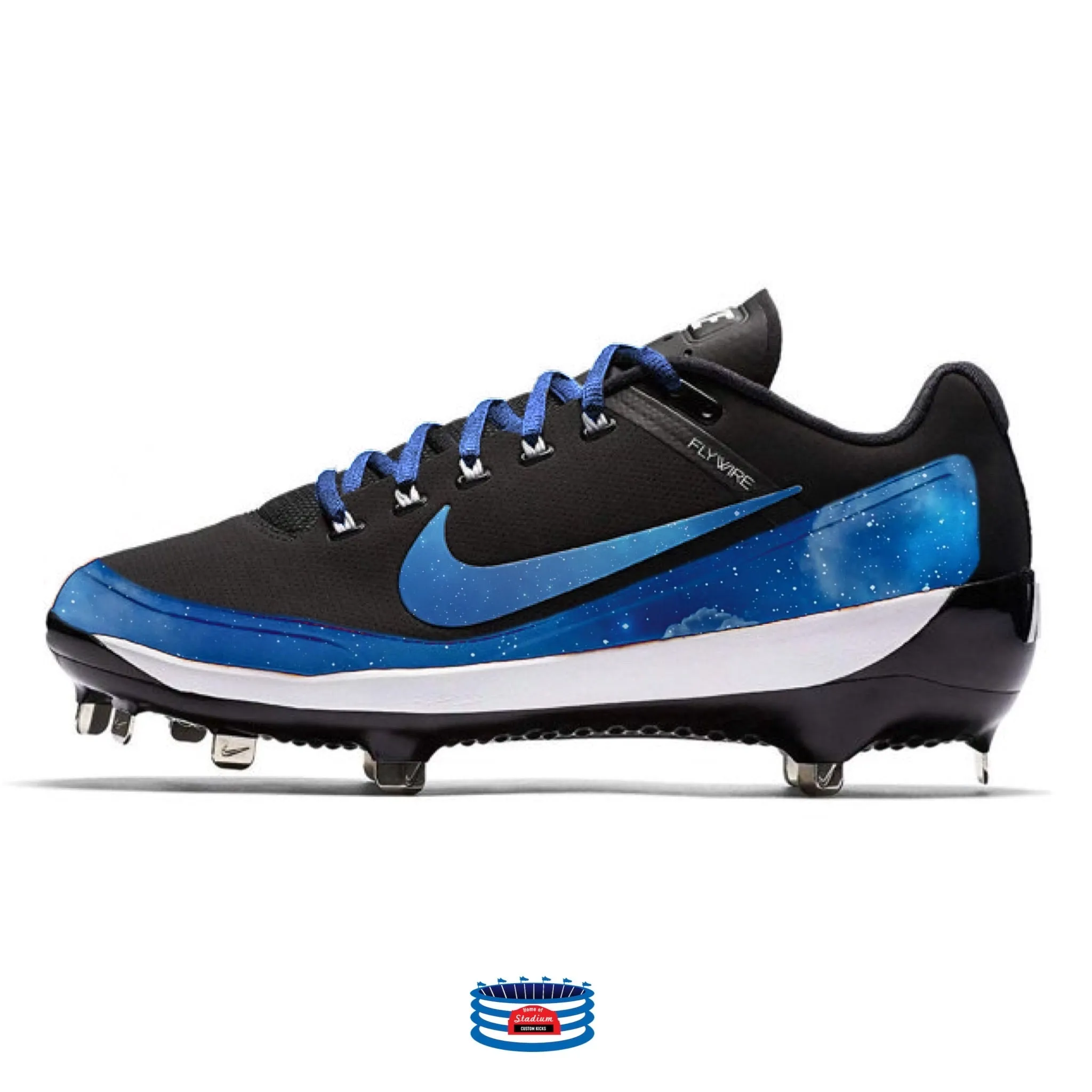 "Blue Galaxy" Nike Air Clipper Cleats