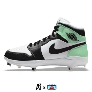 "Mint Crisp" Jordan 1 Retro Cleats