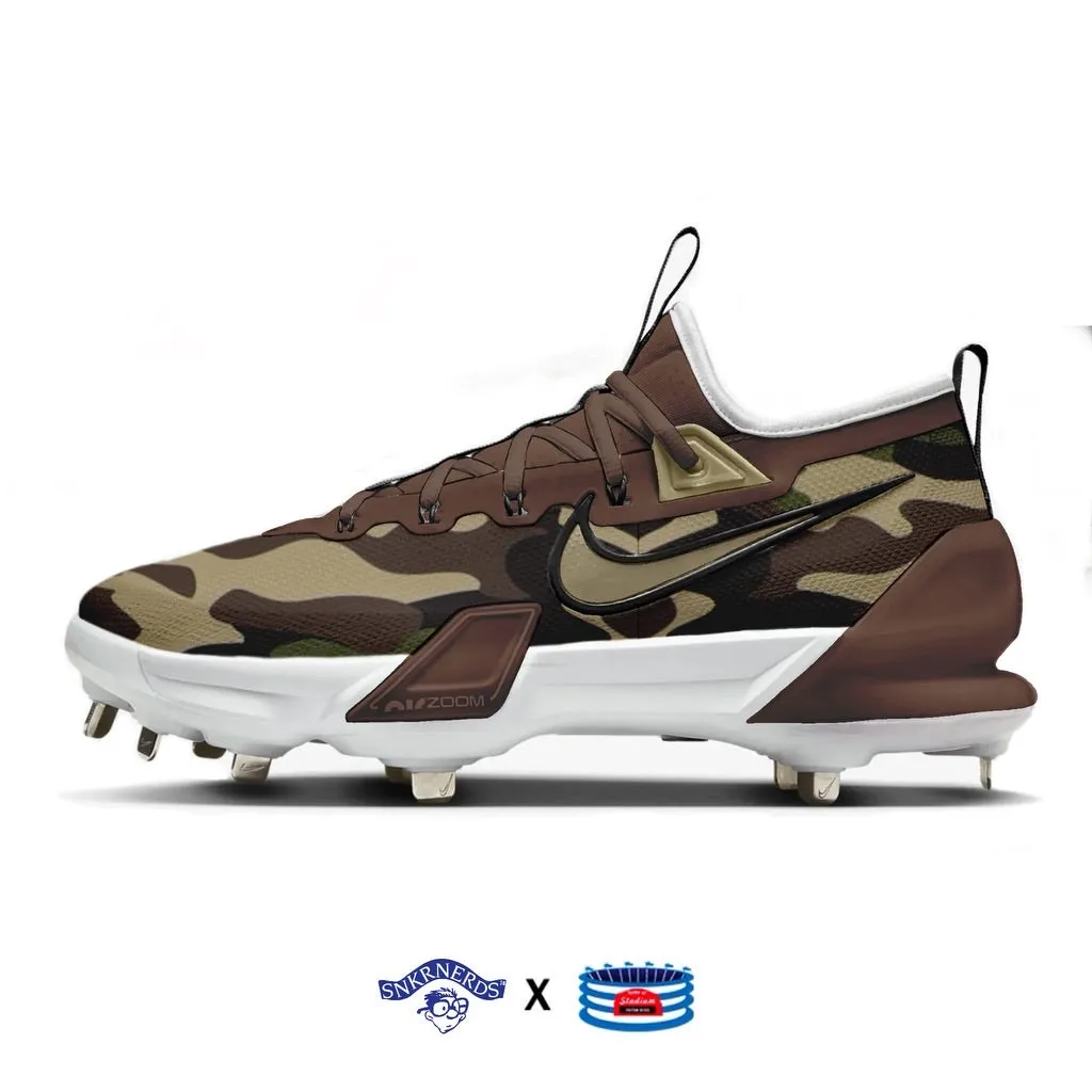 "Mocha Camouflage" Nike Force Zoom Trout 9 Elite Cleats