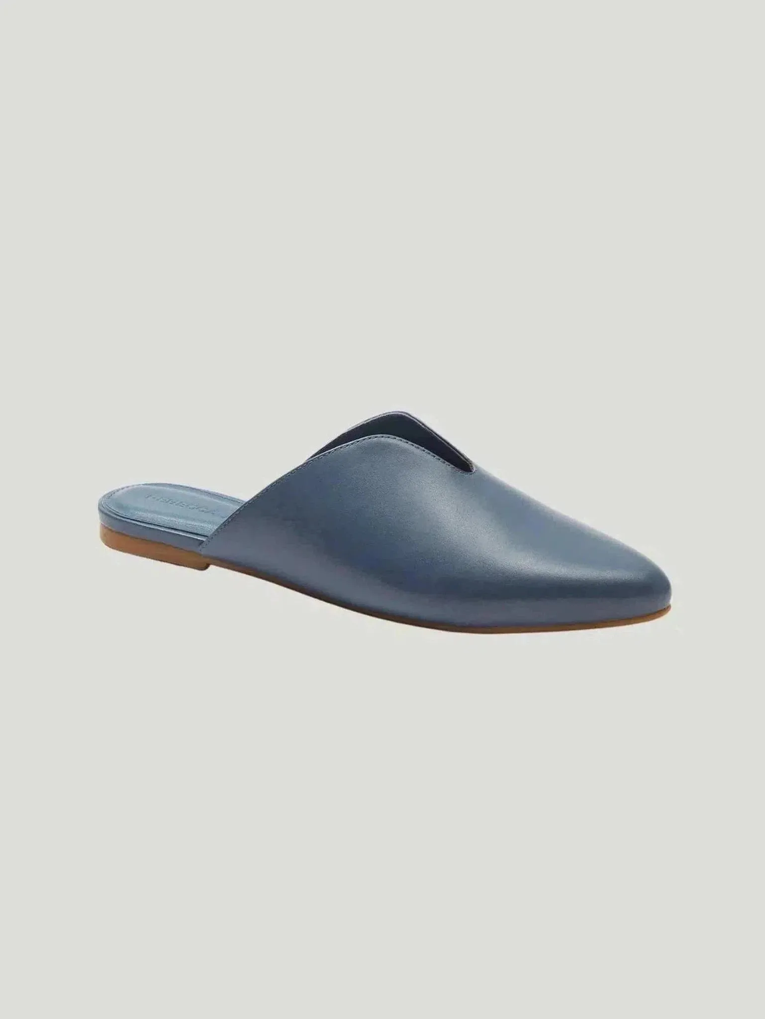 REBECCA ALLEN Slate Blue Mule