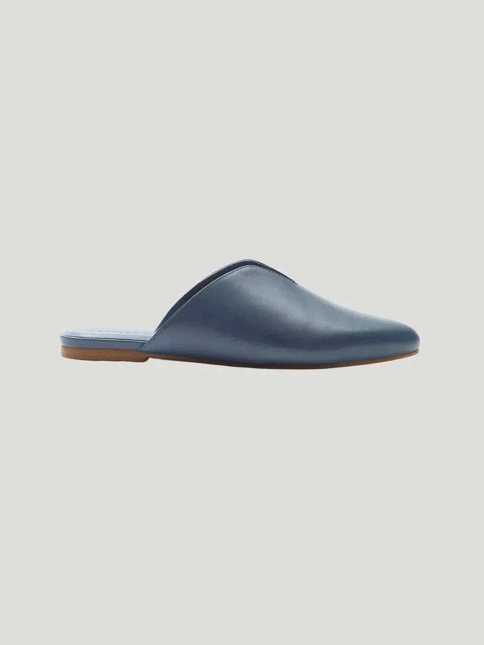 REBECCA ALLEN Slate Blue Mule